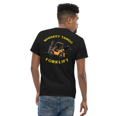 Forklift Ninja Whiskey Tango Forklift GY Classic tee