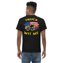 American Trucker Truck Wit Me BlkY Classic tee