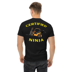 Forklift Ninja Certified Forklift Ninja GY Classic tee