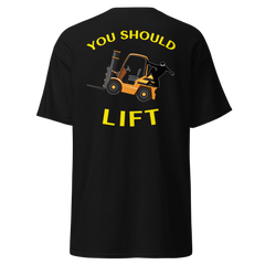 Forklift Ninja You Should Lift Classic tee