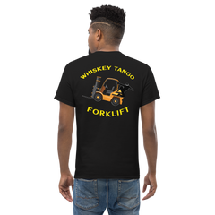 Forklift Ninja Whiskey Tango Forklift GY Classic tee