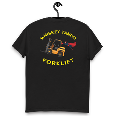 Forklift Superhero Whiskey Tango Forklift GY Classic tee