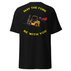 Forklift Superhero, May the Fork Be with You BGY Classic tee