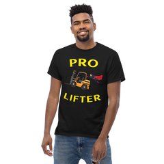 Forklift Superhero Pro Lifter GY Classic tee