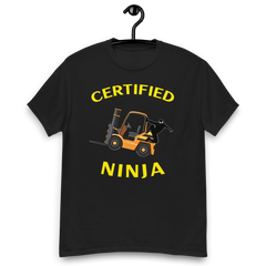 Forklift Ninja Certified Forklift Ninja GY Classic tee