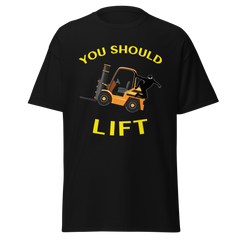 Forklift Ninja You Should Lift GY Classic tee