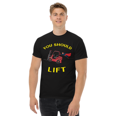 Forklift Superhero You Should Lift RY Classic tee