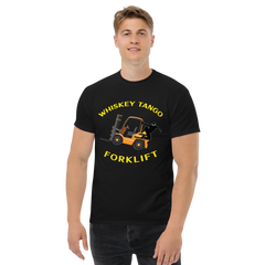 Forklift Ninja Whiskey Tango Forklift GY Classic tee