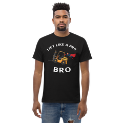 Forklift Superhero Lift Like a Pro Bro GW Classic tee