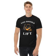 Forklift Ninja You Should Lift GW Classic tee