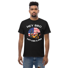 American Forklift Ninja, Hey Bro Lift Like a Pro GW Classic tee