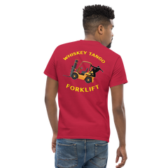 Forklift Ninja Whiskey Tango Forklift GY Classic tee