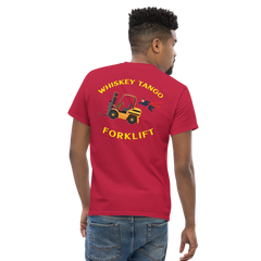 Forklift Superhero Whiskey Tango Forklift GY Classic tee