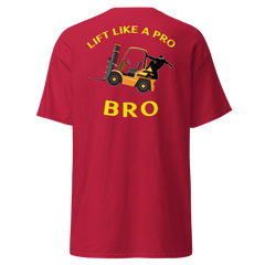 Forklift Ninja Lift Like a Pro Bro GY Classic tee