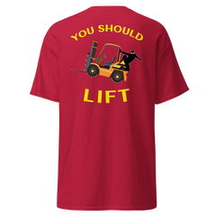 Forklift Ninja You Should Lift Classic tee