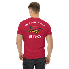 Forklift Superhero Lift Like a Pro Bro GW Classic tee