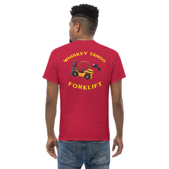 Forklift Superhero Whiskey Tango Forklift GY Classic tee