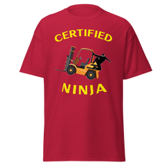 Forklift Ninja Certified Forklift Ninja GY Classic tee