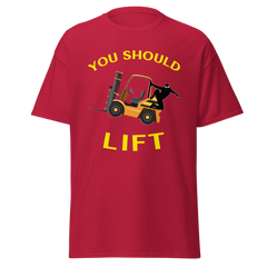 Forklift Ninja You Should Lift GY Classic tee