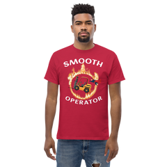 Forklift Superhero in Flames Smooth Operator GW Classic tee