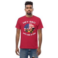 American Forklift Ninja, Hey Bro Lift Like a Pro GW Classic tee