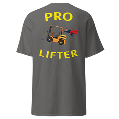 Forklift Superhero Pro Lifter GY Classic tee