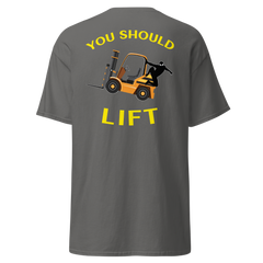 Forklift Ninja You Should Lift Classic tee