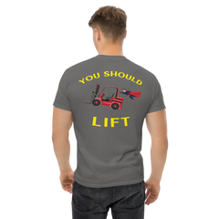 Forklift Superhero You Should Lift RY Classic tee