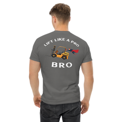 Forklift Superhero Lift Like a Pro Bro GW Classic tee