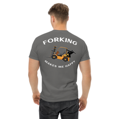 Forklift Ninja Forking Makes Me Happy GW Classic tee