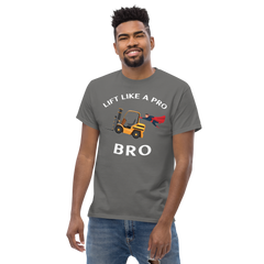 Forklift Superhero Lift Like a Pro Bro GW Classic tee