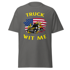 American Trucker Truck Wit Me BlkY Classic tee