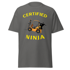 Forklift Ninja Certified Forklift Ninja GY Classic tee