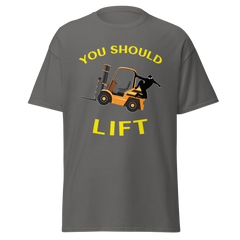 Forklift Ninja You Should Lift GY Classic tee