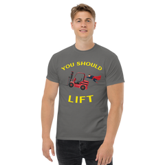 Forklift Superhero You Should Lift RY Classic tee