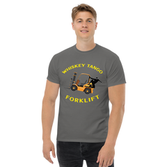 Forklift Ninja Whiskey Tango Forklift GY Classic tee