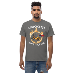 Forklift Superhero in Flames Smooth Operator GW Classic tee