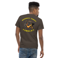 Forklift Ninja Whiskey Tango Forklift GY Classic tee