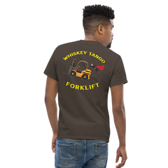 Forklift Superhero Whiskey Tango Forklift GY Classic tee