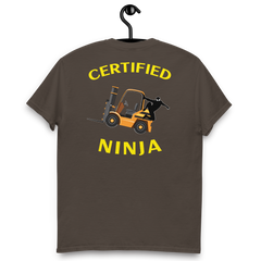 Forklift Ninja Certified Forklift Ninja GY Classic tee