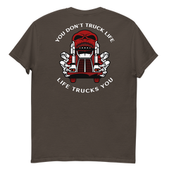 Trucker Skull, You Don't Truck Life, Life Trucks You RW Classic tee