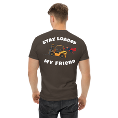 Forklift Superhero Stay Loaded My Friend GW Classic tee