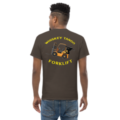 Forklift Ninja Whiskey Tango Forklift GY Classic tee