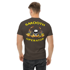 Twin Forklift Skull In Smooth Operator YY Classic tee