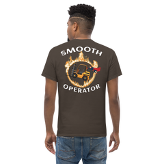 Forklift Superhero in Flames Smooth Operator GW Classic tee