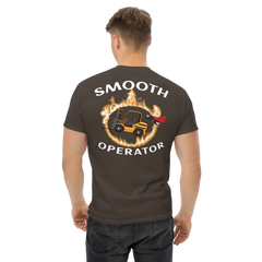 Forklift Superhero in Flames Smooth Operator GW Classic tee