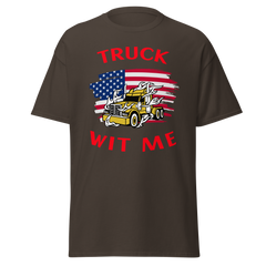 American Trucker Truck Wit Me GR Classic tee