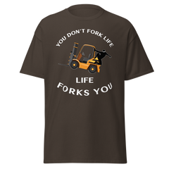 Forklift Ninja You Don't Fork Life, Life Forks You GW Classic tee