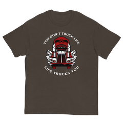 Trucker Skull, You Don't Truck Life, Life Trucks You RW Classic tee