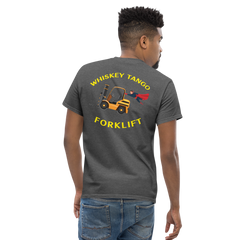 Forklift Superhero Whiskey Tango Forklift GY Classic tee